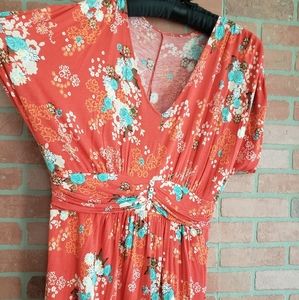 Print cotton dress